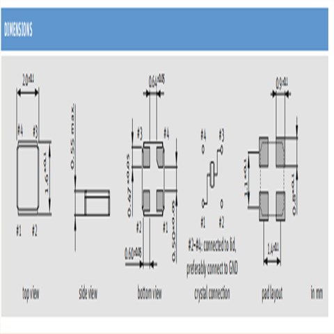 Q38,40-JXS21-10-10/15-T1-FU-WA-LF,表面贴装石英晶振,Jauch贴片晶振