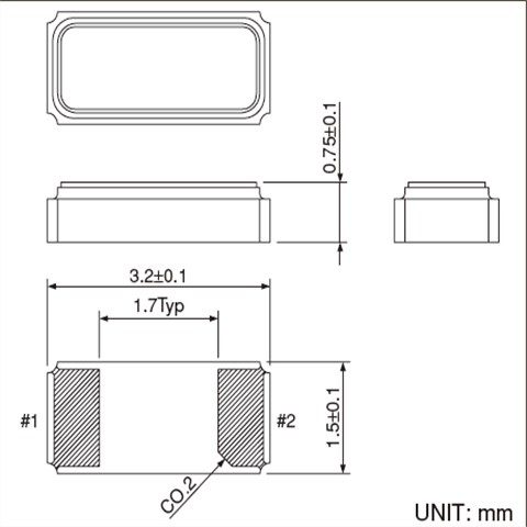Q-SC32S0322070AAAF,Seiko日产精工晶振,3215小型晶振