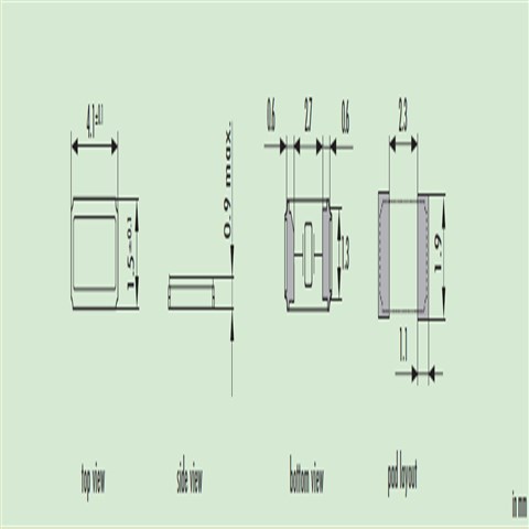 Jauch晶振,贴片石英晶振,JTX410晶振