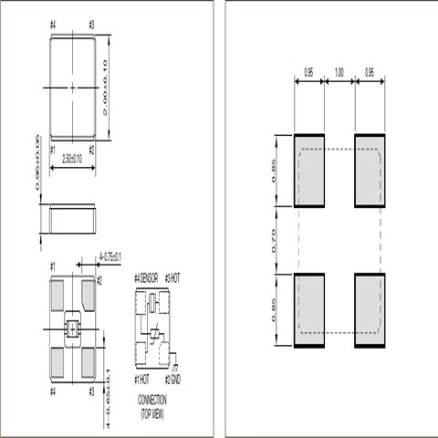 京瓷晶振,贴片晶振,CT2520DB晶振,CT2520DB19200C0FLHAF晶振