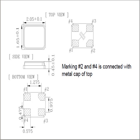 XZAEECNANF-26.000000|台湾泰艺晶振|2016mm|26.000MHz