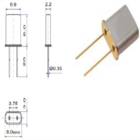 UM-1,156.25MHz,小体积插件晶振,6G无线网络晶振