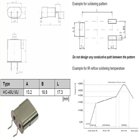 QuartzCom石英晶振,HC-49UMJ,10.24MHz,6G路由器晶振