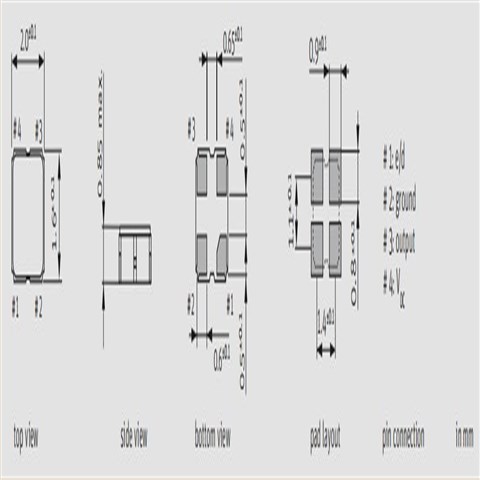 O 20.0-JO21-G-1V3-1-T1-LF,HCMOS输出晶振,6G相关设备晶振