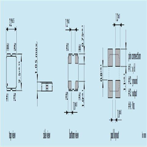 Jauch晶振,O 24.0-JO32-B-1V3-1-T1-LF,3225mm,6G无线模块晶振
