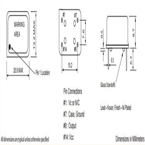 OC14C-32M768-B100DV,Fortiming晶振,OCXO振荡器,6G网络终端晶振