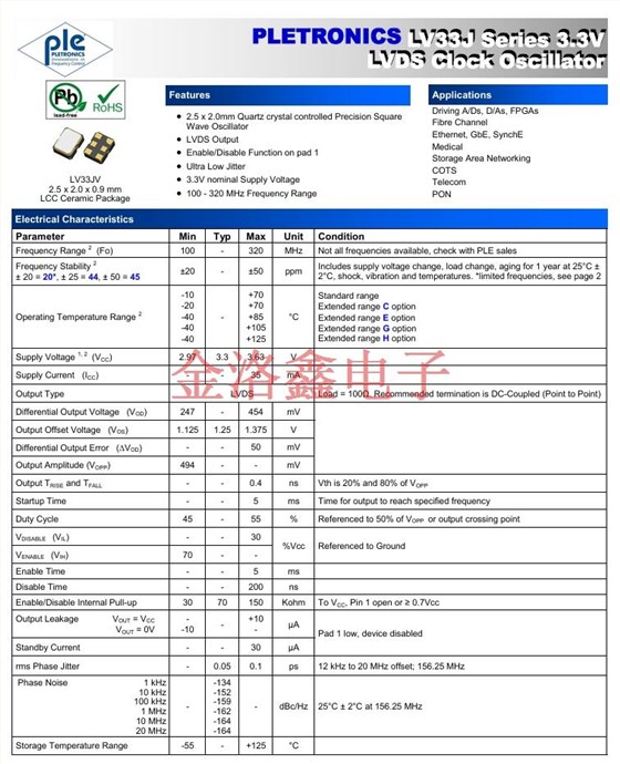 LV33J 3.3V