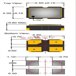 AE809-N-T-5-2070-3R0-32M768000,anderson安德森晶振,AE809时钟振荡器