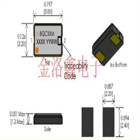 BQCSV-80MF-BCDFT,Bliley无源晶振,5032石英晶体,BQCSV晶振