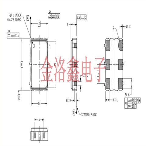 531FC155M520DG,Skyworks进口晶振,时钟生成器晶振,LVDS输出晶振