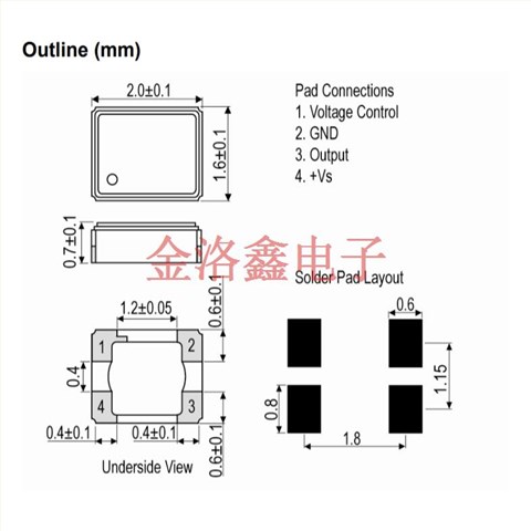 LFTVXO079051,VCTCXO压控温补晶振,削峰正弦波晶振 LFTVXO079051,VCTCXO压控温补晶振,削峰正弦波晶振