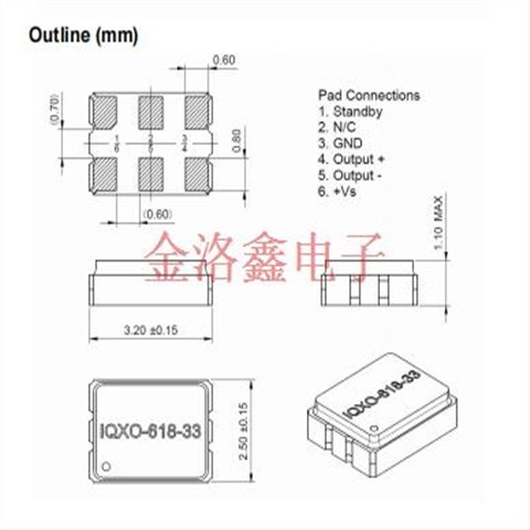 LFSPXO083320RL3K,蓝牙耳机晶振,智能手环晶振 LFSPXO083320RL3K,蓝牙耳机晶振,智能手环晶振