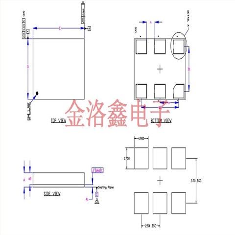 MX575ABC25M0000,Microchip微芯晶振,7050陶瓷贴片晶振