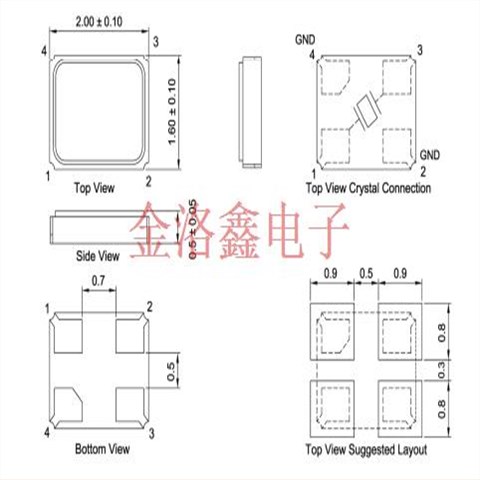 AY24070002,TXC传感器模块晶振,2016车规晶振