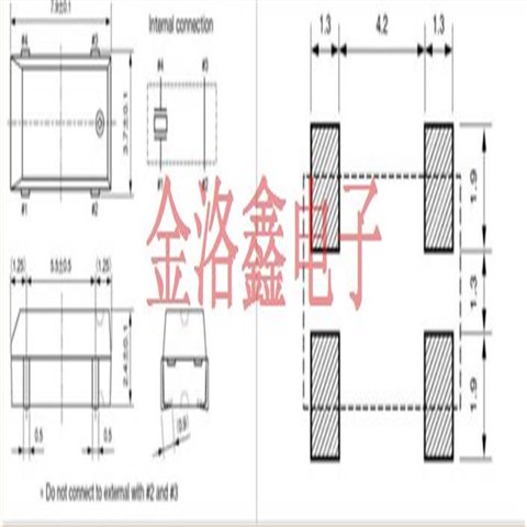 STC12520A-32.768KHz,CS-306三呢晶振,32.768KHz贴片晶振