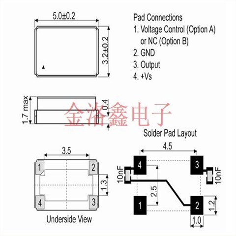 LFPTXO000316,IQD金属封装晶振,TCXO温补晶振