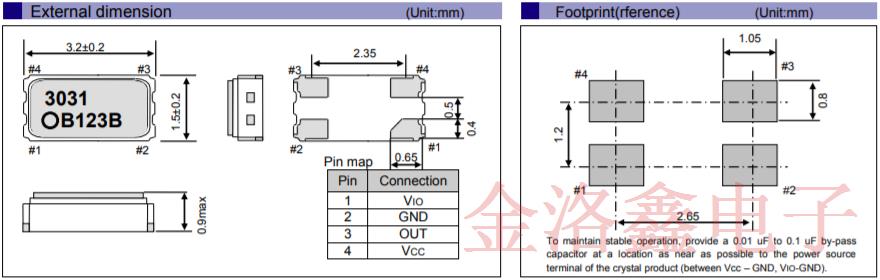 X1B000391000116爱普生最新低功耗振荡器资讯附送编码名单