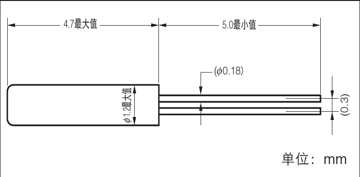 49U二脚音叉谐振器,32.768KHZ时钟引脚晶振,VT-120-F晶振