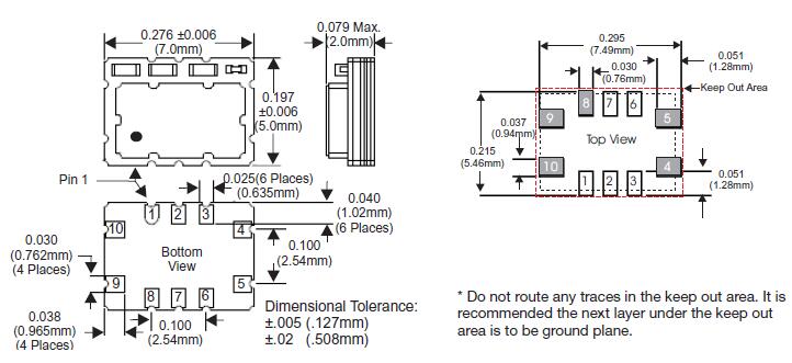 tx176 7050 TCXO