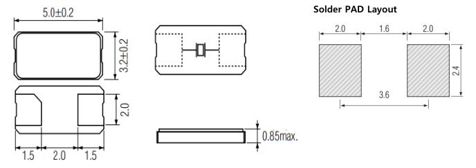 SHINSUNG晶振,SX-SS2晶振,SX-SS2-10-20HZ-20.000MHz-9pF晶振