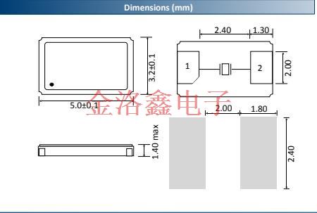 533SMX‐2 尺寸