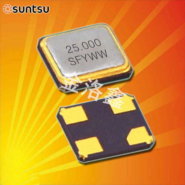 SXT22412DD07-37.400M|SUNTSU进口晶振|2520mm|37.4MHz