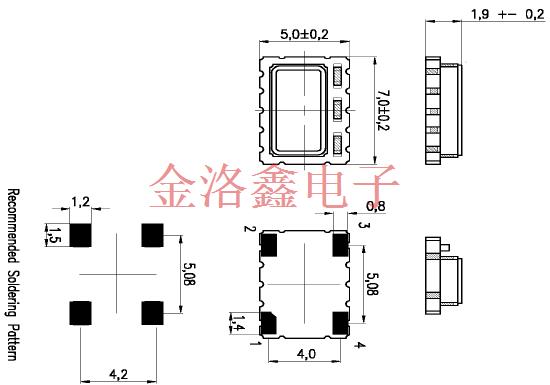 T-75 7050 TCXO