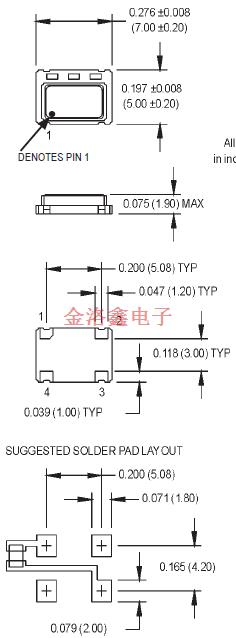 M60291HFSN26.0000MHz,削峰正弦波晶振,MtronPTl麦特伦皮,M6029晶振