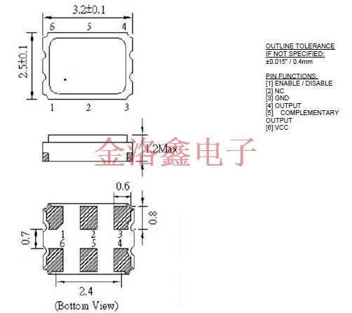 CP3225 3225 OSC CP3225 3225 OSC