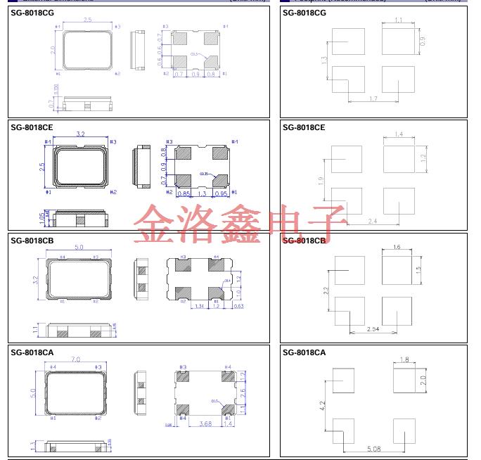 SG-8018CA CG CE CB